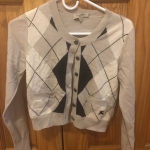 Burberry cashmere cardigan size s